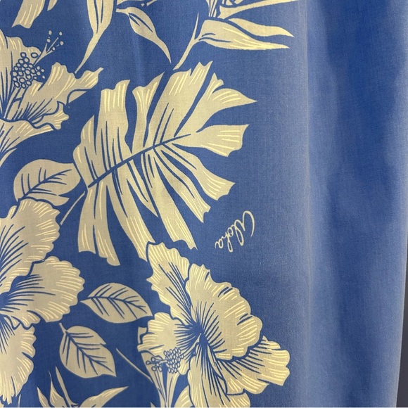 ROYAL CREATIONS HAWAII Short Zippered Muu Muu Size XL Hawaiian Tropical Aloha - Picture 2 of 16